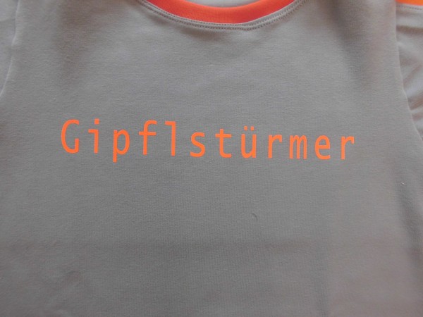 A Aufdruck shirt Brust