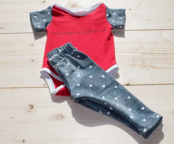 Babyset Herzprinzessin Gr. 62